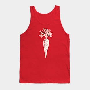 Carrot white Tank Top